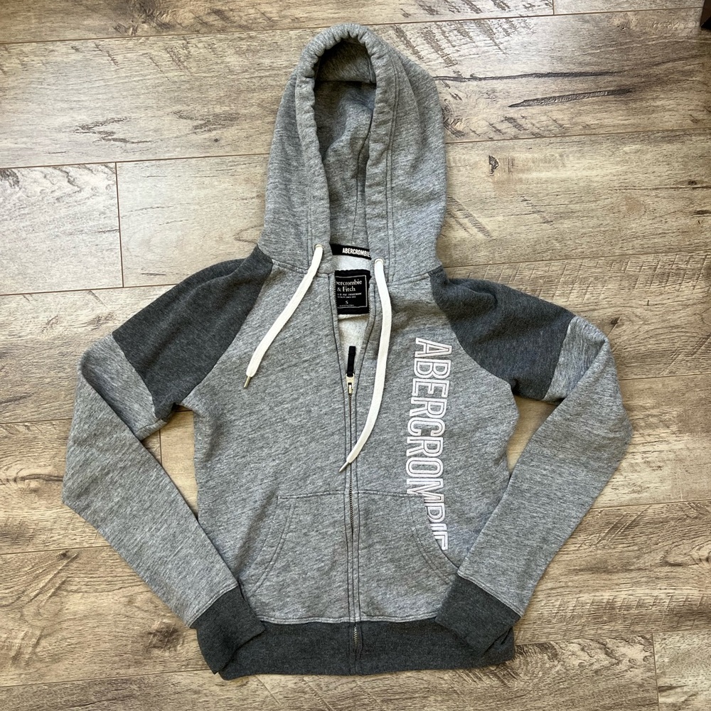 Abercrombie & Fitch Full Zip Hoodie Sweatshirt - Women’s Small
